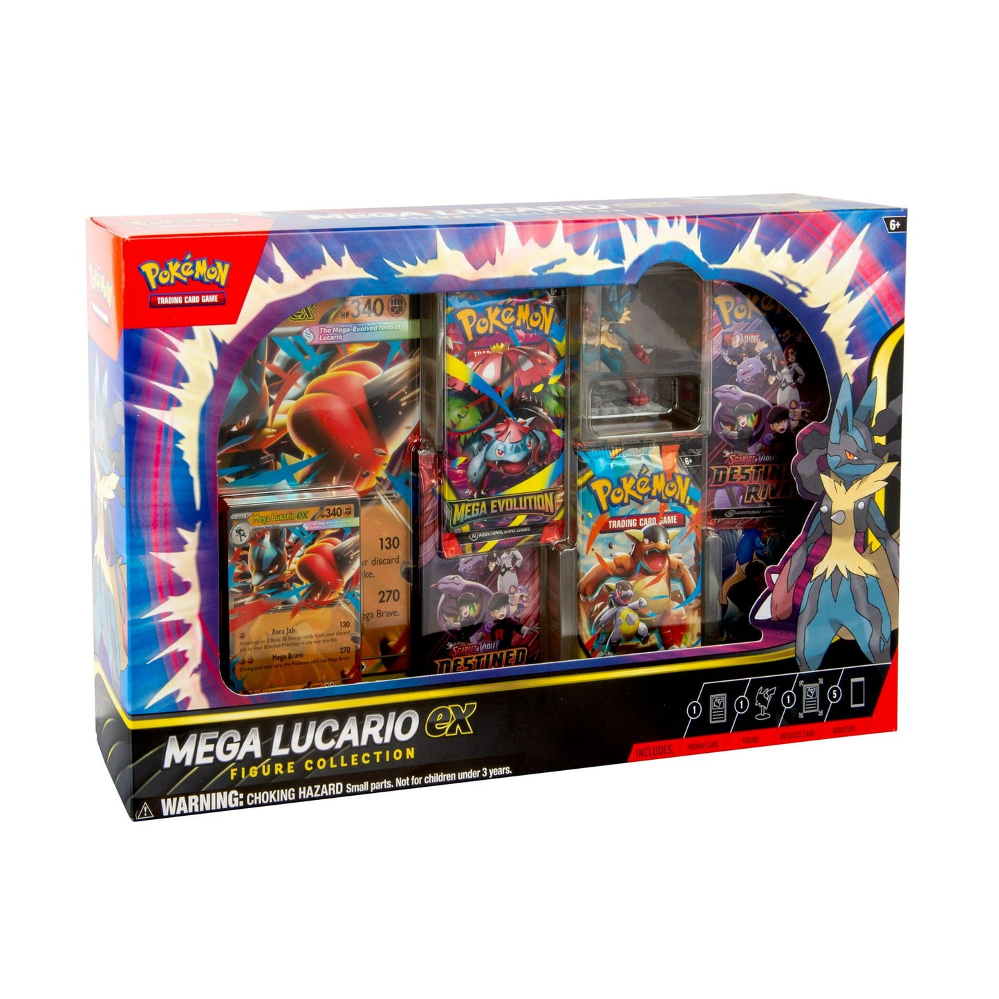 Pokémon Pokemon Tcg: Mega Lucario Ex Figure Collection