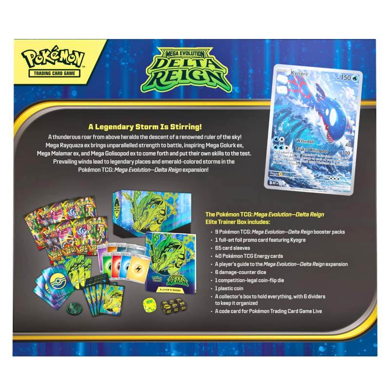 Mega Evolution—Delta Reign Elite Trainer Box