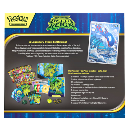 Mega Evolution—Delta Reign Elite Trainer Box