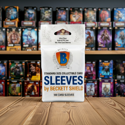 Beckett Shield Card Sleeves - סליבים