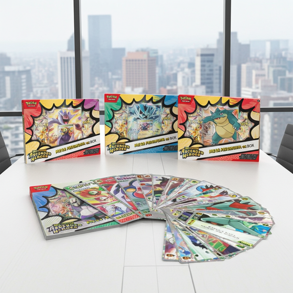 Mega Evolution—Ascended Heroes Mega Meganium/Emboar/Feraligatr ex Box