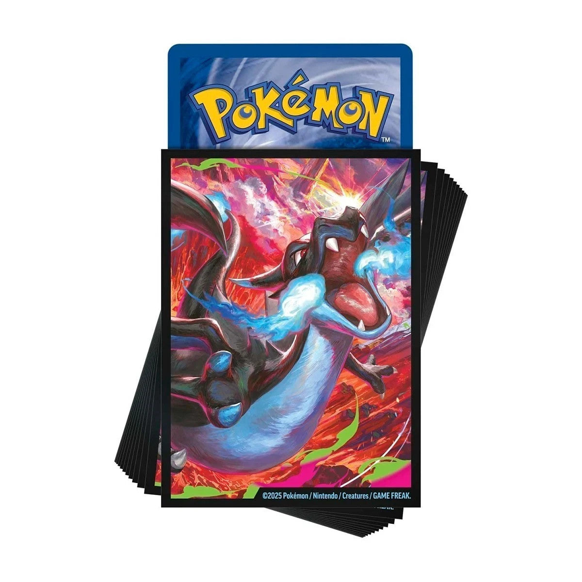 Mega Charizard X Card Sleeves 65 count